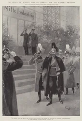 Der Besuch des Prinzen von Wales in Deutschland zum Geburtstag des Kaisers